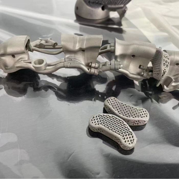 SLM logam 3D percetakan TC4 serbuk aloi titanium